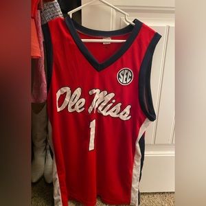 Ole miss basketball jersey